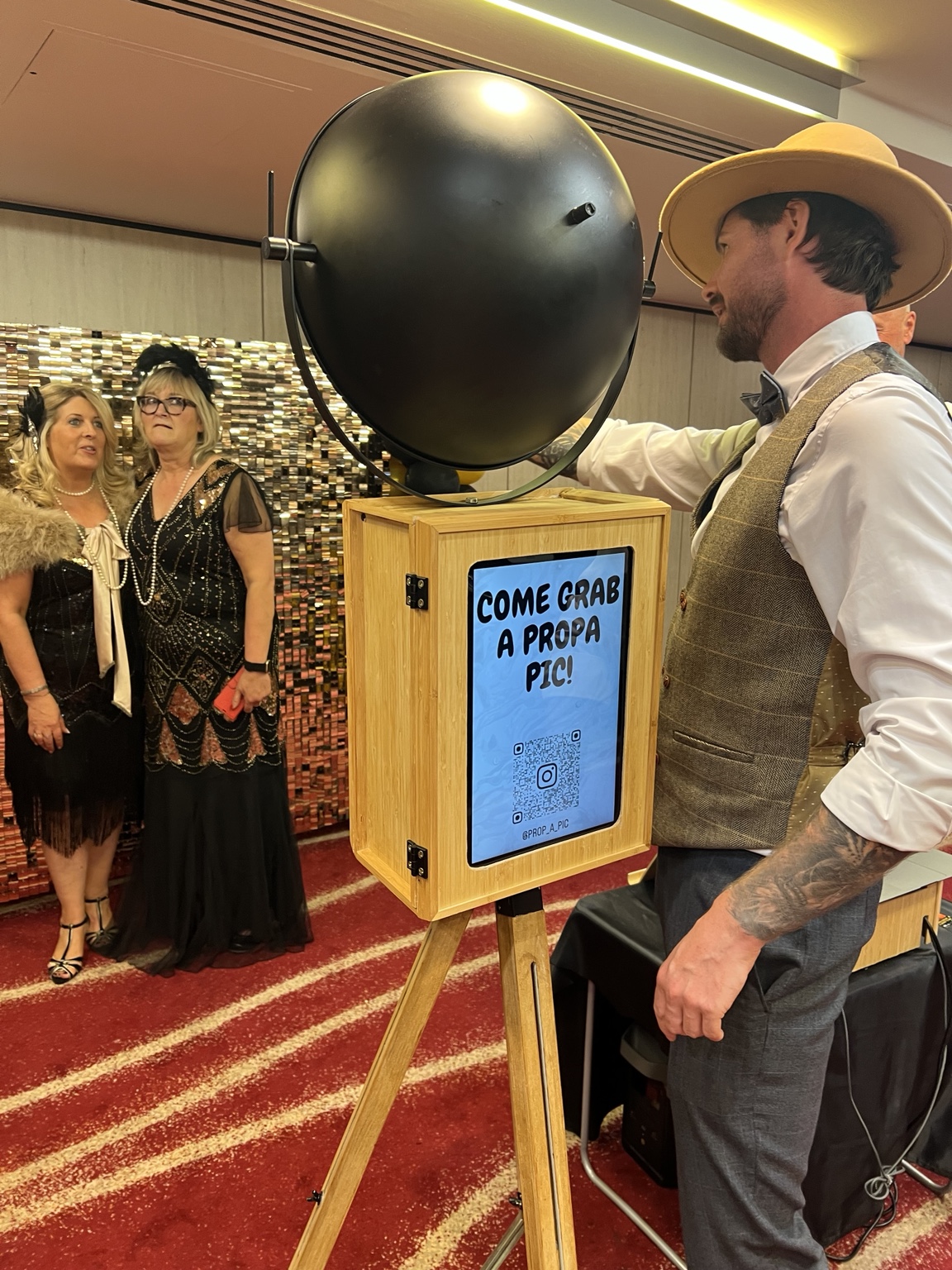 Guests at a Prop A Pic event